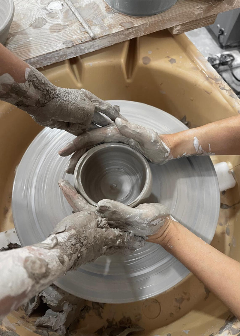 Spinning Together : A Parent-Child Pottery Wheel Experience