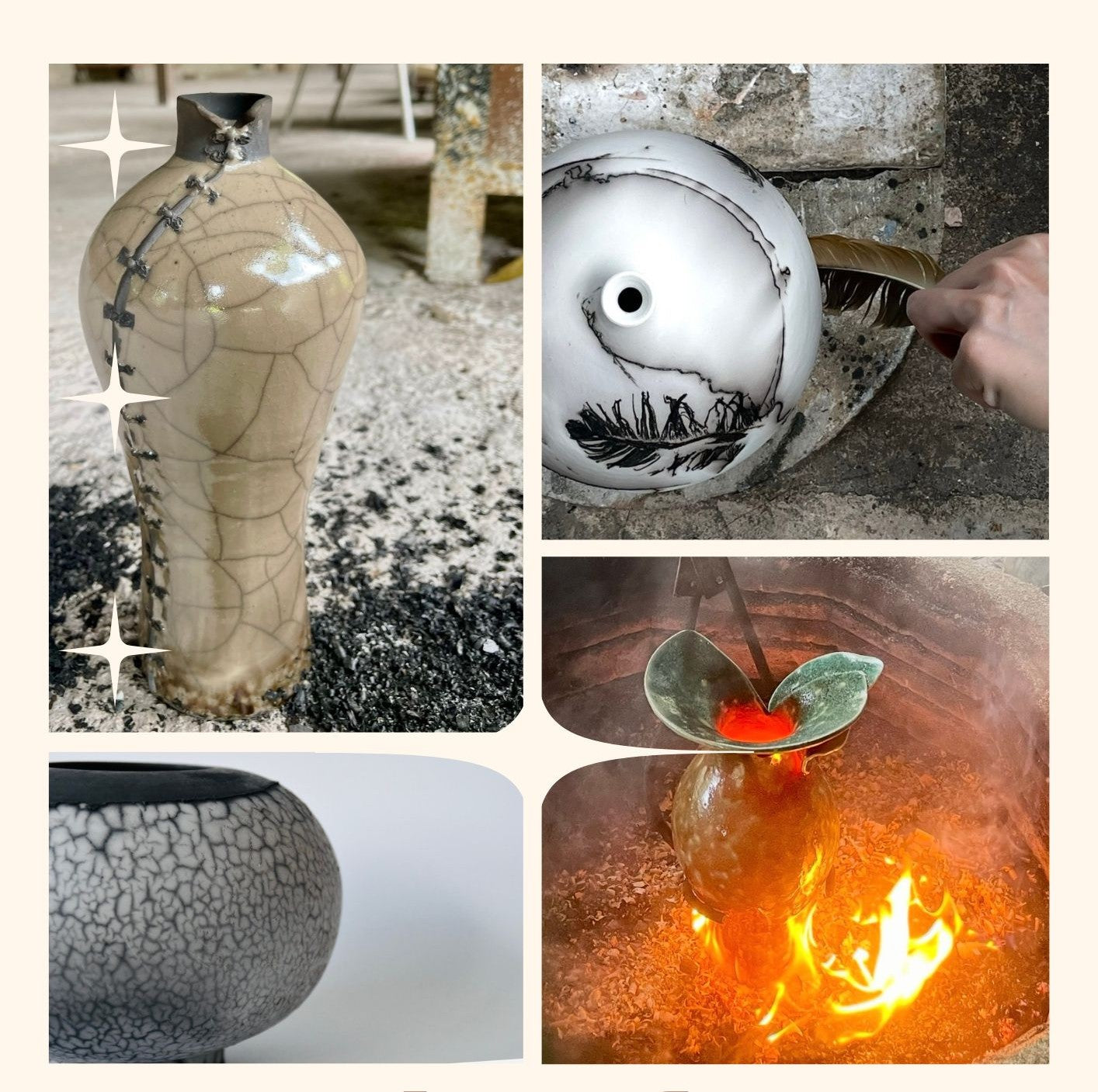 3Arts | Raku Firing Workshop